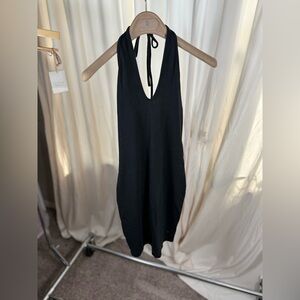 Little black knitted dress from target.